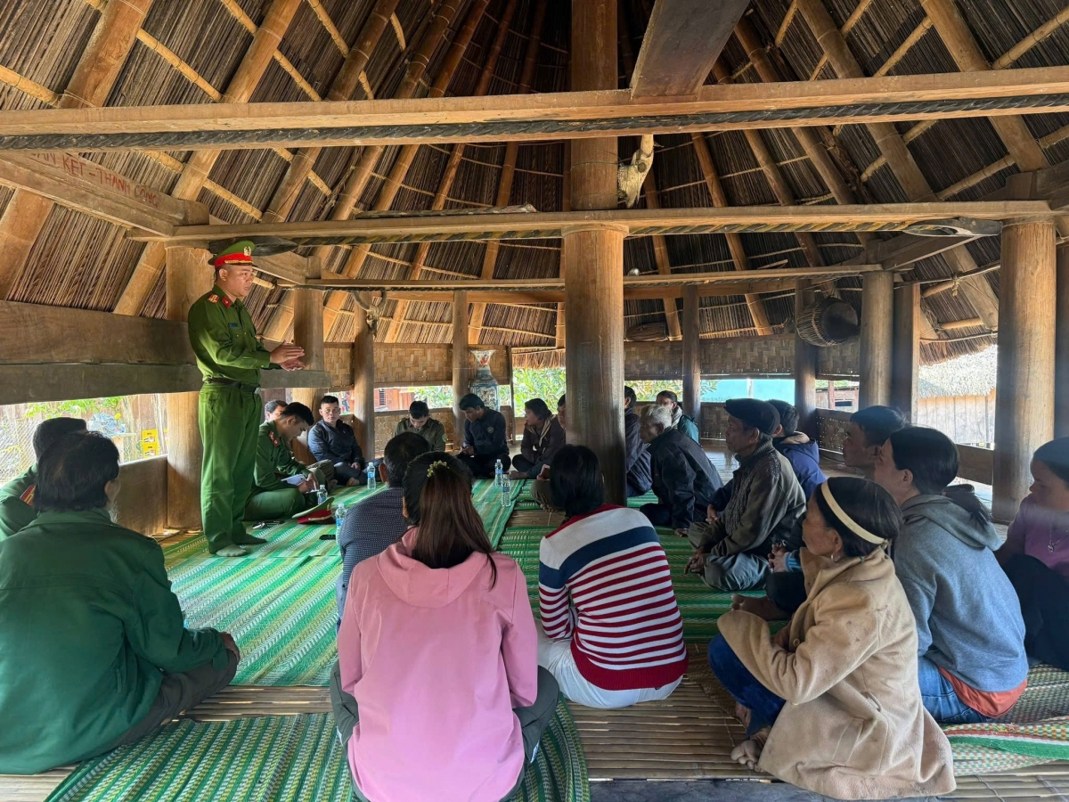 Một buổi tuyên truyền pháp luật tại Gươl