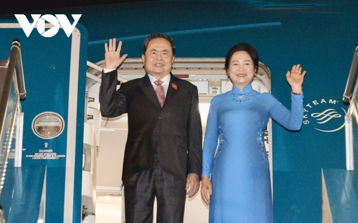 Chủ tịch Quốc hội Trần Thanh Mẫn và Phu nhân cùng đoàn đại biểu cấp cao Việt Nam tham dự Đại hội đồng lần thứ 152 của Liên minh Nghị viện thế giới (IPU-152).