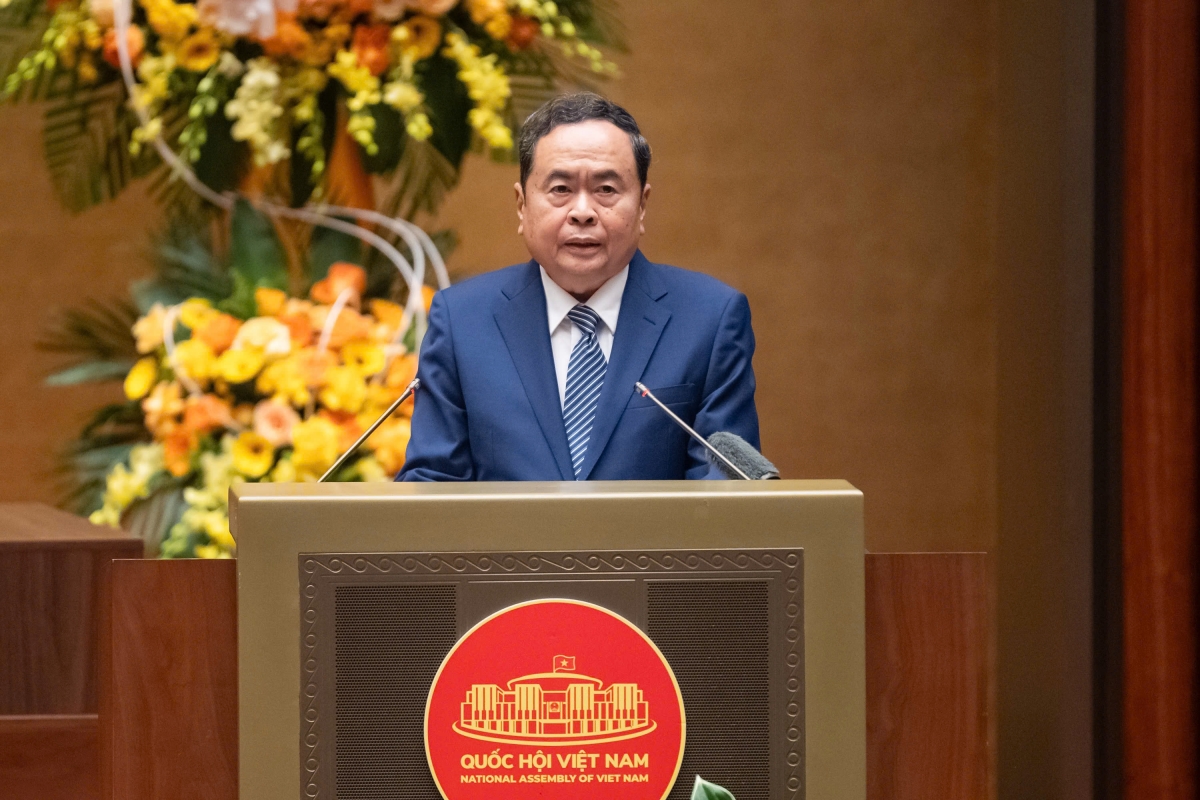 Kruanh Quốc hội Trần Thanh Mẫn lah rjăp rơh bầu cử hŏ geh nău dơi uĕh lăng 