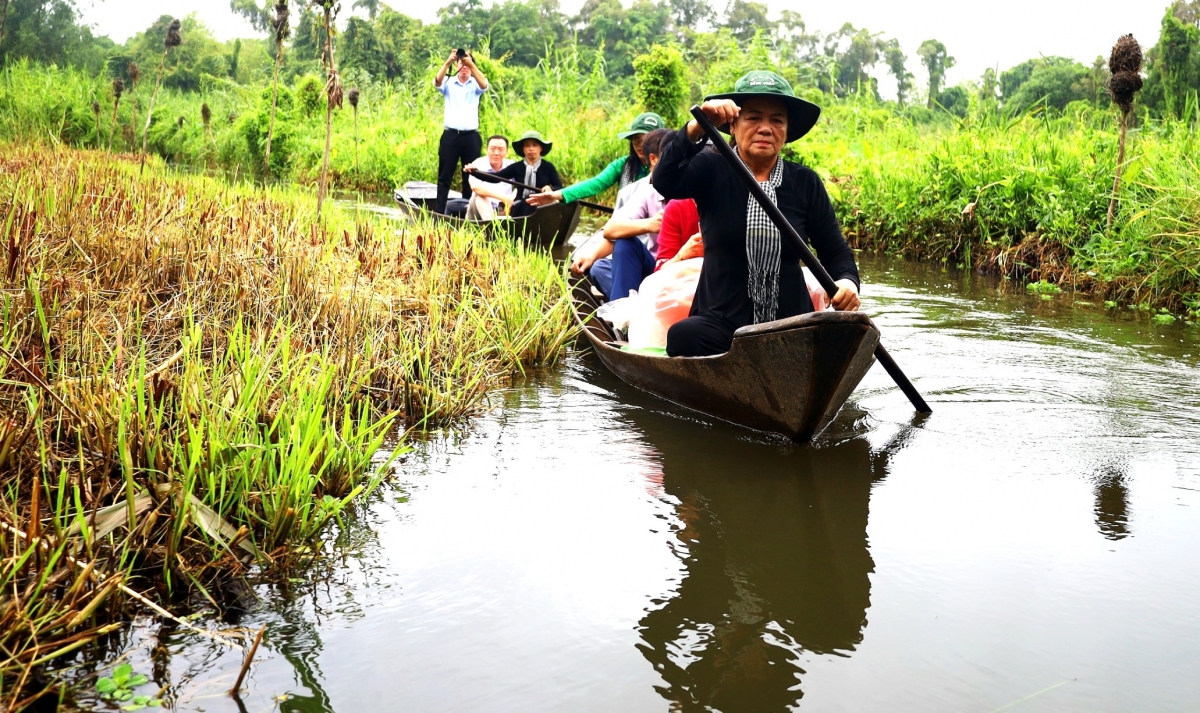 Đồng Tháp luôn trú trọng đến yếu tố "Xanh" trong phát triển du lịch