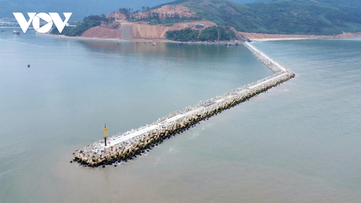 Dự án bến cảng Liên Chiểu phần cơ sở hạ tầng dùng chung đã hoàn thành