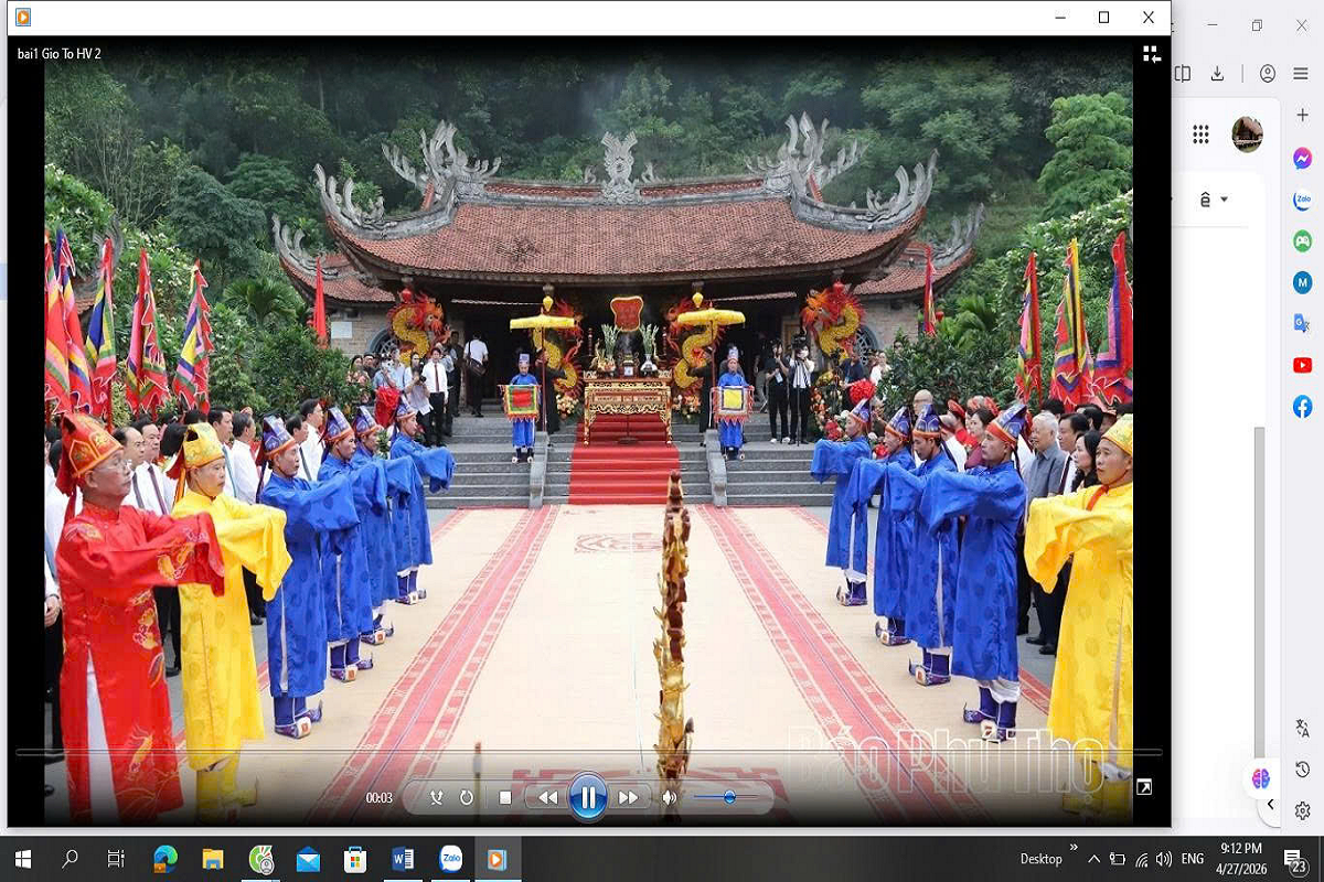 Ngă yang hơdor tơngia  pran jua ơi phun akha Lŏn ia Lạc Long Quân, (rup hră pơhing Phú Thọ)