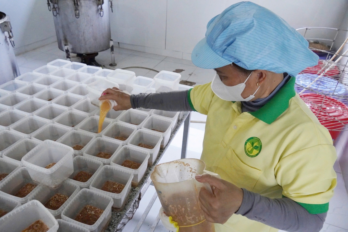 Công ty góp phần tạo việc làm cho lao động địa phương (ảnh: Vũ Hường)