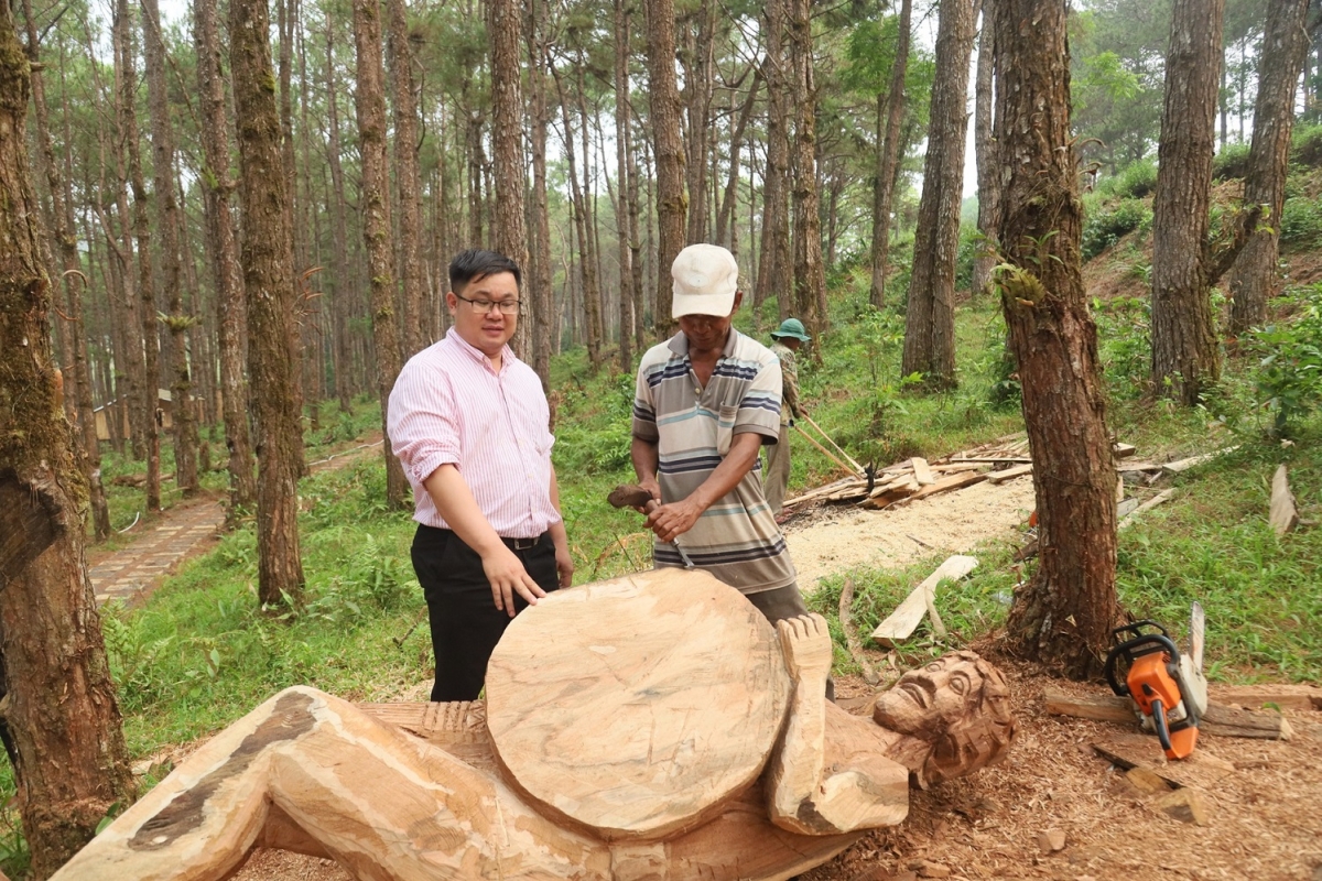 Ayong Trần Nguyễn Hữu Nghĩa, mă bruă gah gru grua - mơnuih mơnam să Kon Plông (pô gah ieo)