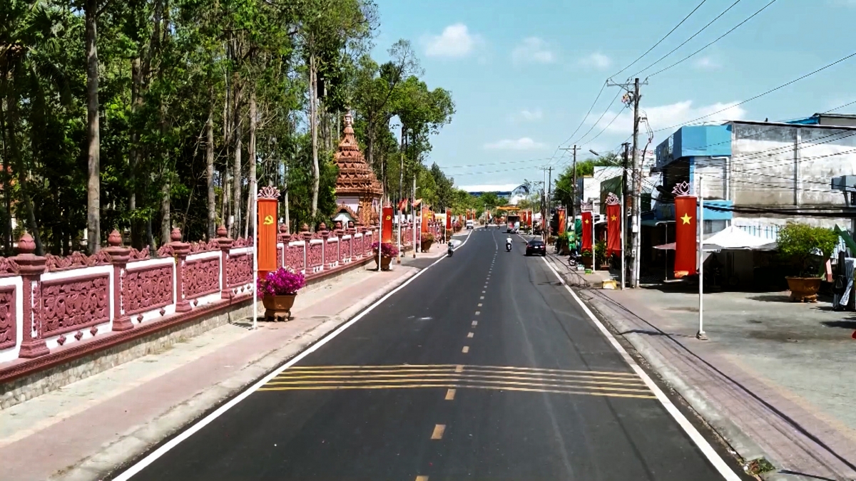 Vùng đồng bào Khmer ở Vĩnh Long