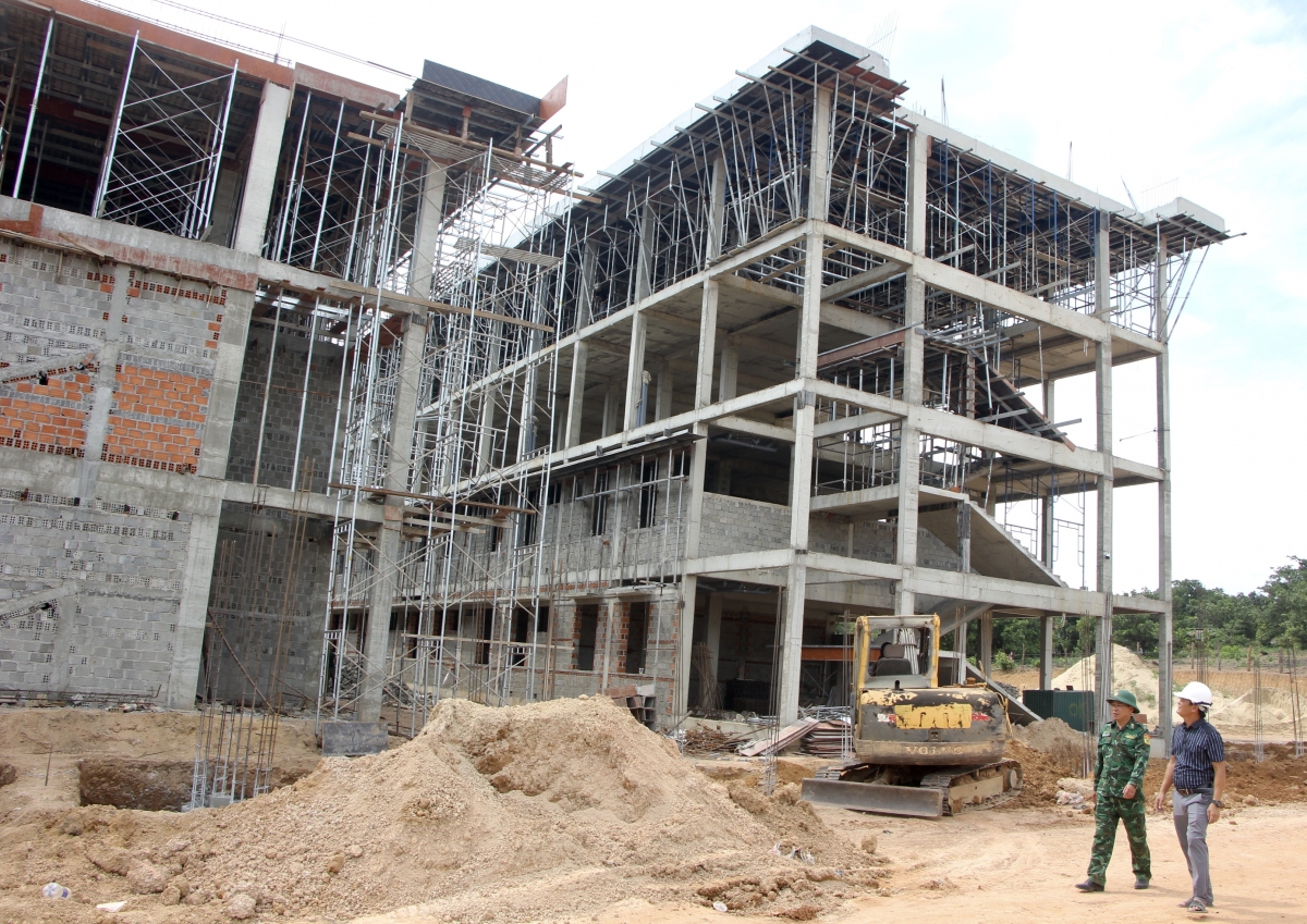 Trường Phổ thông Dân tộc nội trú Tiểu học-THCS xã Ia Púch được xây dựng trên diện tích khoảng 5 ha, với quy mô đáp ứng nhu cầu học tập và sinh hoạt cho khoảng 1.000 học sinh dân tộc thiểu số tại địa phương. Ảnh: Nguyễn Thảo/VOV-Tây Nguyên
