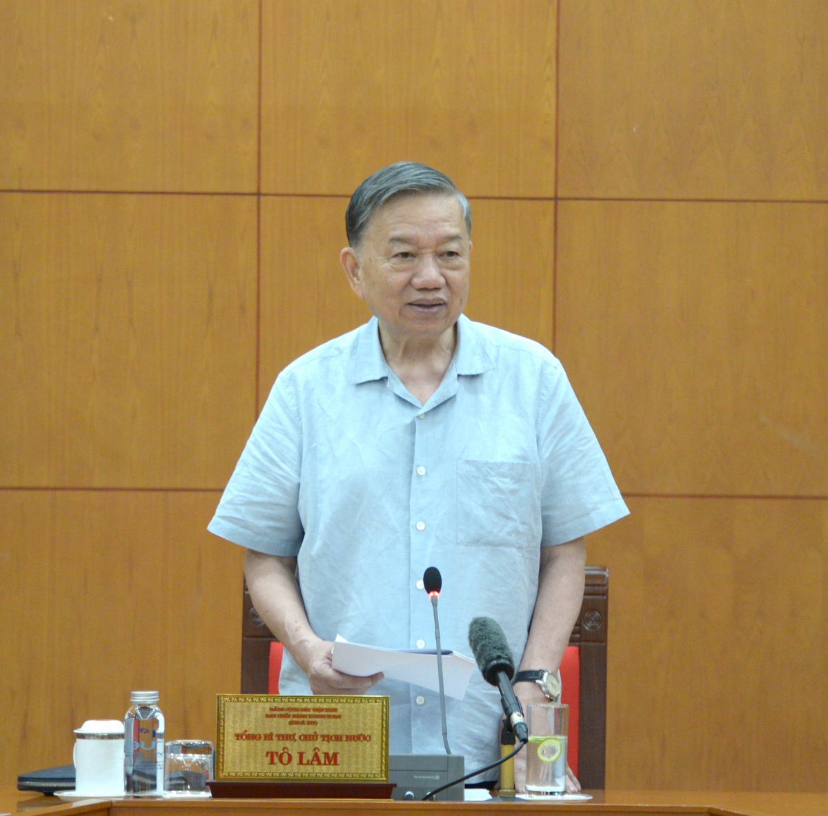 Pôa Tô Lâm, Kăn xiâm pơkuâ hnê ngăn Đảng, Kăn xiâm hnê ngăn tơnêi têa tối tơbleăng hnê mơhno a rôh pêi cheăng