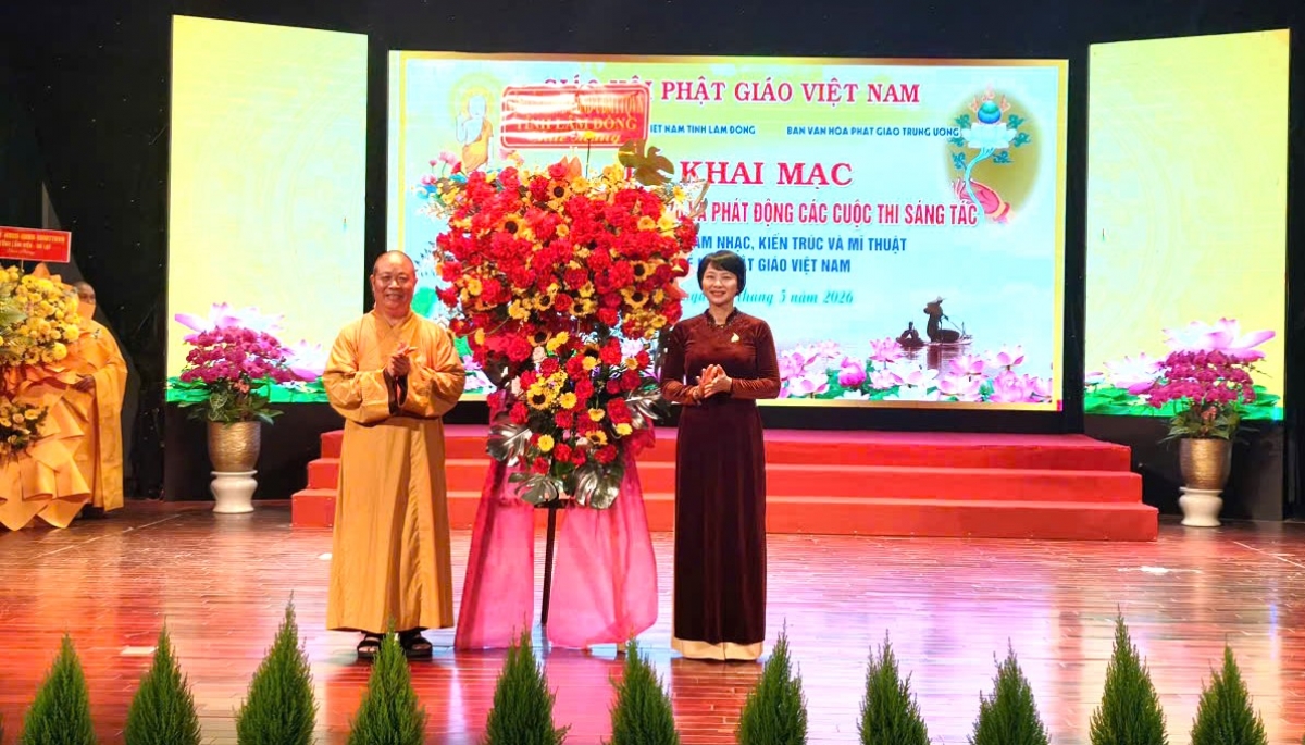 Phạm Thị Phúc, Khua anôk bruă mặt trận čar Lâm Đồng mđup brei mnga hơêč hmưi kơ Knăm Phật đản Phật lịch 2570- Dương lịch thŭn 2026.
