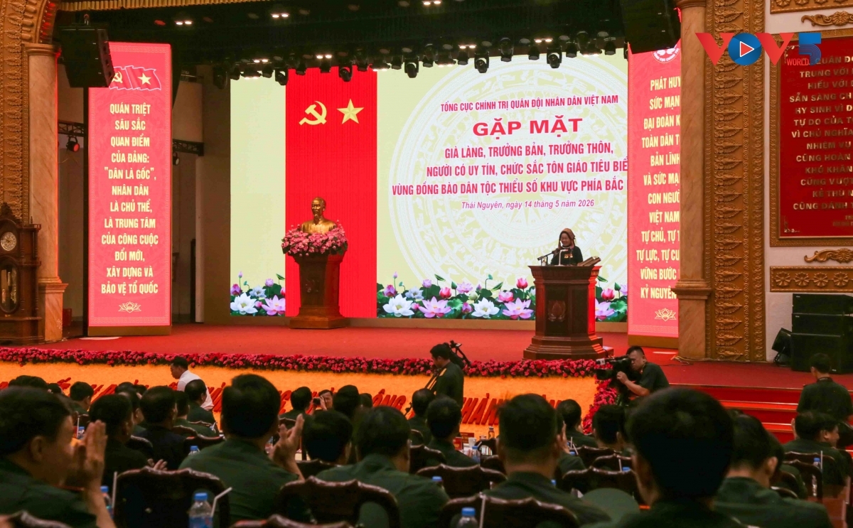 Quang cảnh chương trình. Ảnh: VOV-Đông Bắc