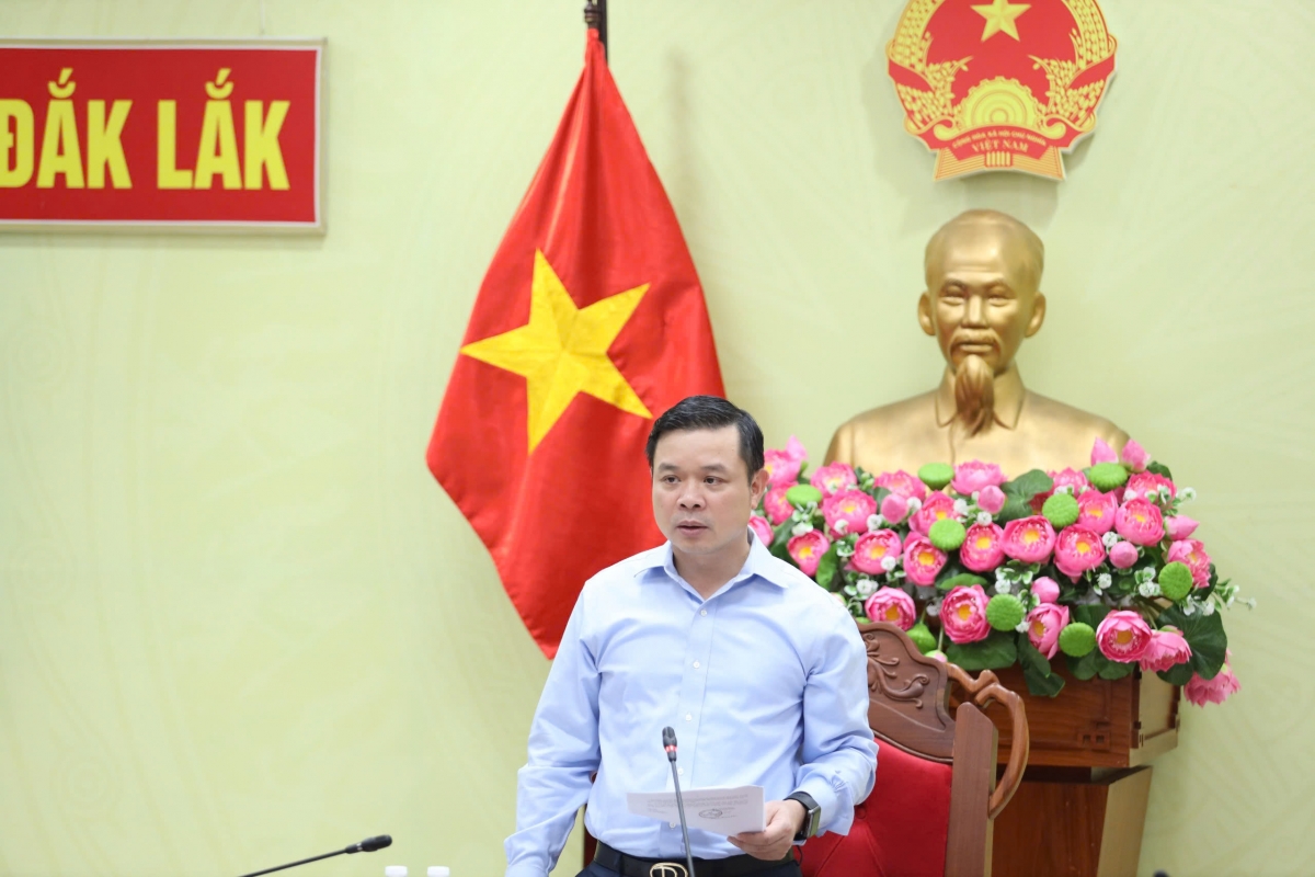 Khua Jơnum min mơnuih ƀôn sang tơring čar Dak Lak ơi Đỗ Hữu Huy lăi: tơring čar prăp lui yơh djop mơta anŏ gêh găl čơkă ia puh yă phrâo rai, kiăng pơjing pran kơtang pơblih tơlơi bơwih ƀong huă