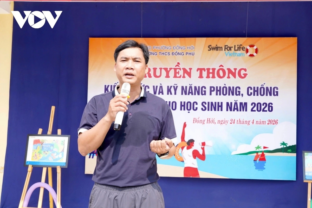 Truyền thông giáo dục phòng chống đuối nước tại các buổi sinh hoạt ở nhà trường