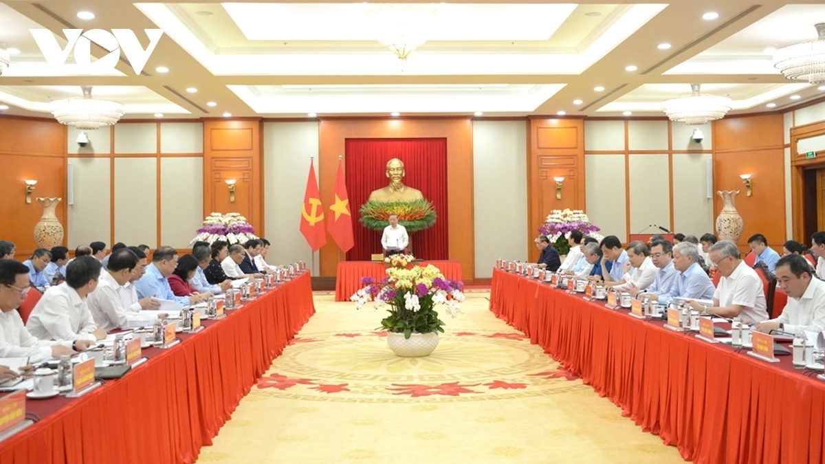 Tổng Bí thư, Chủ tịch nước Tô Lâm, Trưởng Ban Chỉ đạo, chủ trì phiên họp