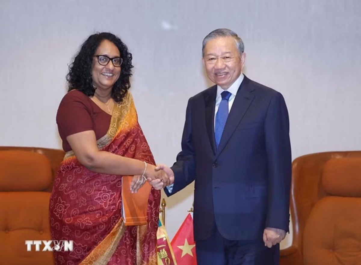 Thủ tướng Sri Lanka và Tổng Bí thư, Chủ tịch nước Tô lâm