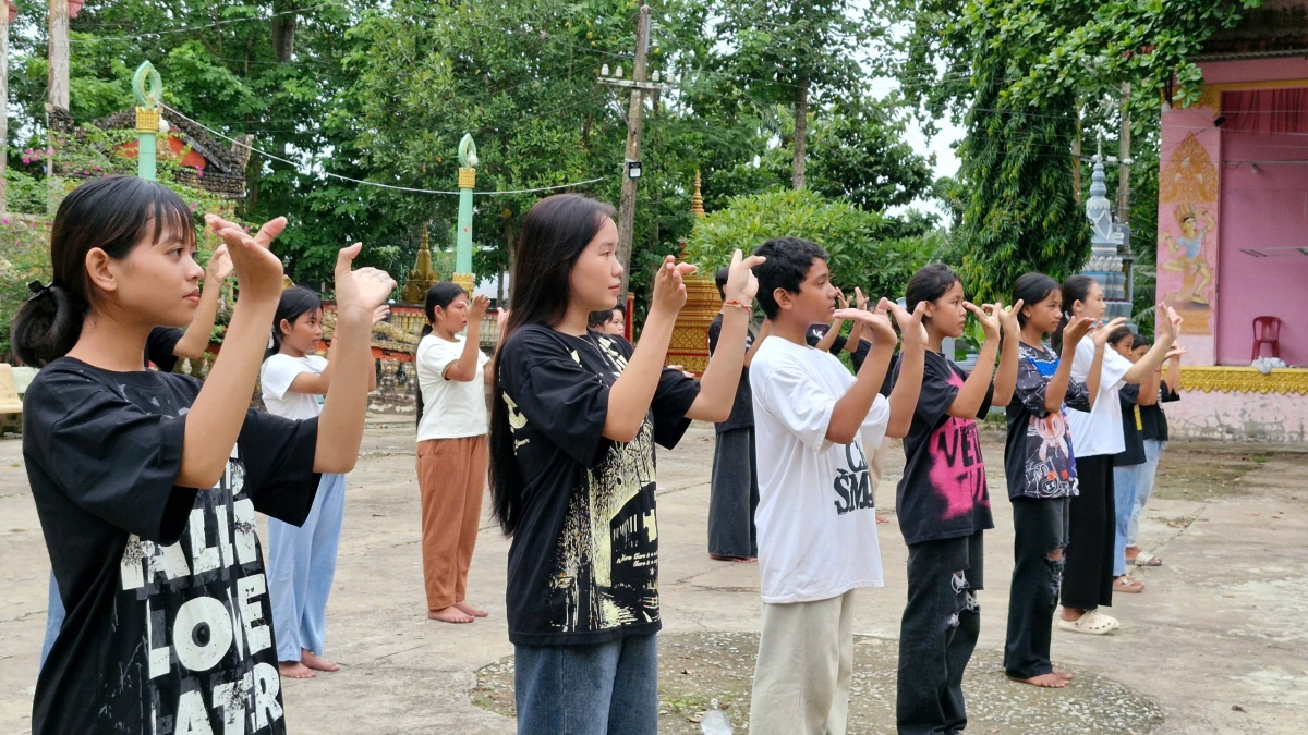 Uyển chuyển điệu múa truyền thống của đồng bào Khmer