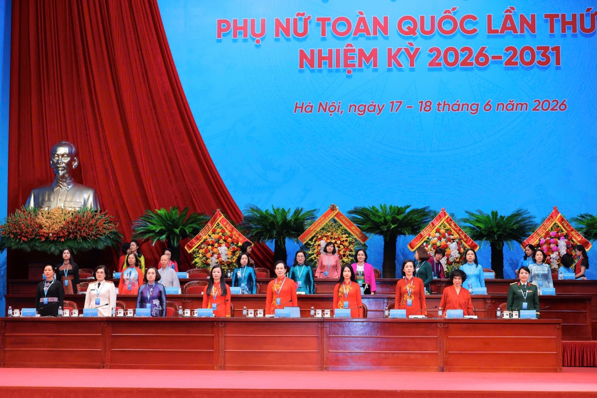 Đại hội đại biểu Phụ nữ toàn quốc lần thứ XIV (nhiệm kỳ 2026 - 2031) tại Hà Nội. 