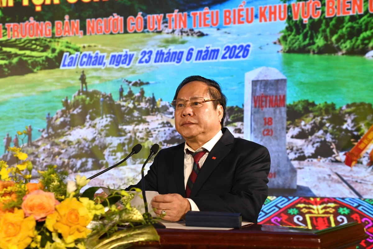 Ông Tống Thanh Hải, Ủy viên Ban Thường vụ Tỉnh ủy, Phó Chủ tịch Thường trực UBND tỉnh Lai Châu (Ảnh: Đức Duẩn)