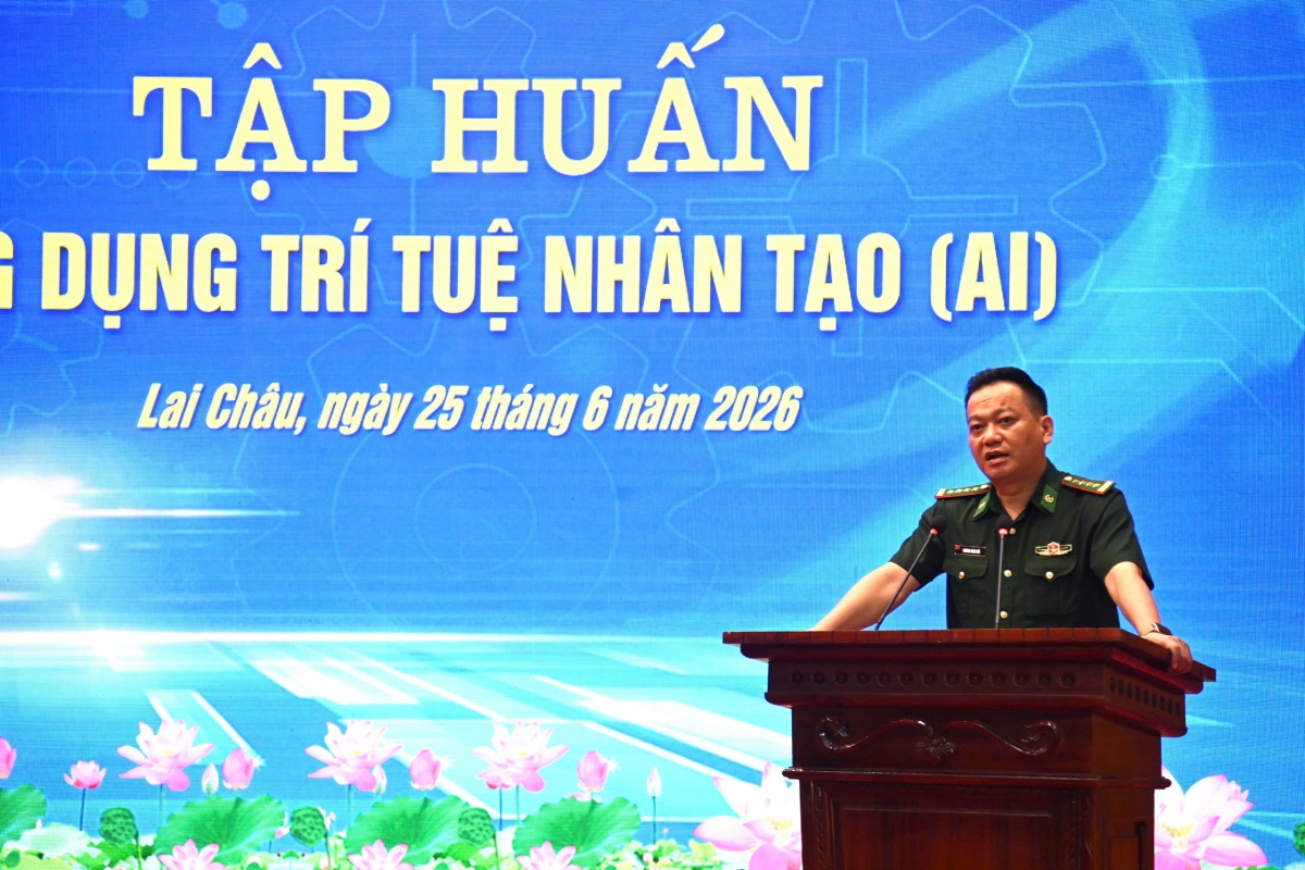 Đại tá Trương Minh Đức – Chỉ huy trưởng Ban Chỉ huy Bộ đội Biên phòng tỉnh Lai Châu (Ảnh: Đức Duẩn)