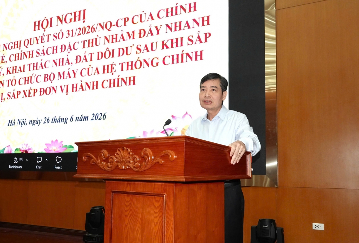 Việc quản lý, sắp xếp, xử lý tài sản công góp phần khơi thông nguồn lực, thực hành tiết kiệm, chống lãng phí và tạo động lực cho phát triển kinh tế - xã hội - Ảnh: Bộ Tài chính.