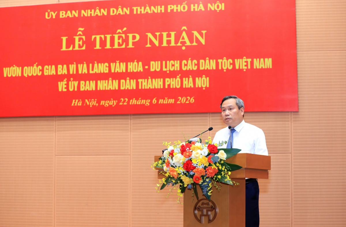 Ông Vũ Đại Thắng- Chủ tịch Ủy ban nhân dân thành phố Hà Nội (Ảnh: Hà Thảo)