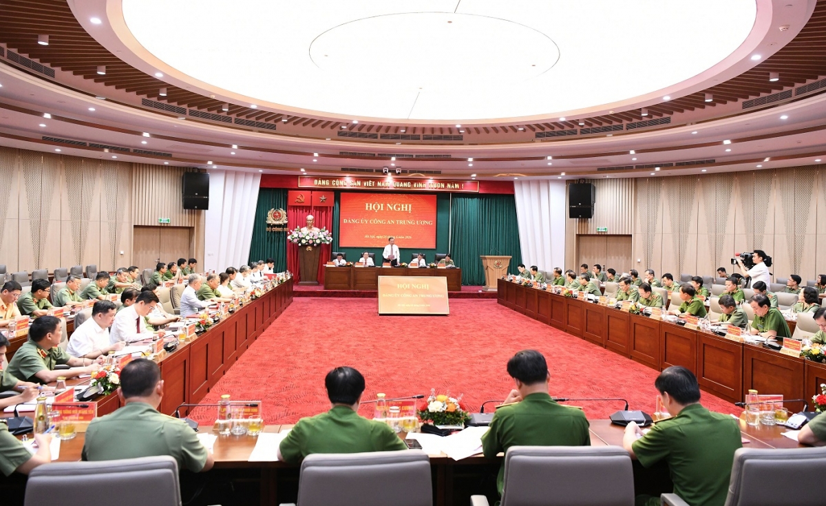 Tổng Bí thư, Kruanh dak Tô Lâm râng Tâm nchră Đảng ủy Công an Trung ương