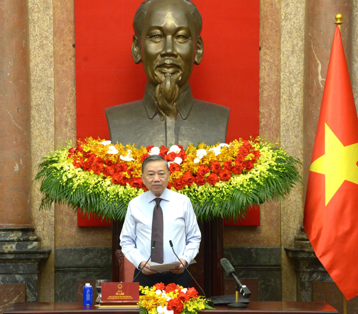 Tổng Bí thư, Chủ tịch nước Tô Lâm định hướng và chia sẻ 5 vấn đề trọng tâm đối với nền Báo chí Cách mạng Việt Nam trong giai đoạn phát triển mới.