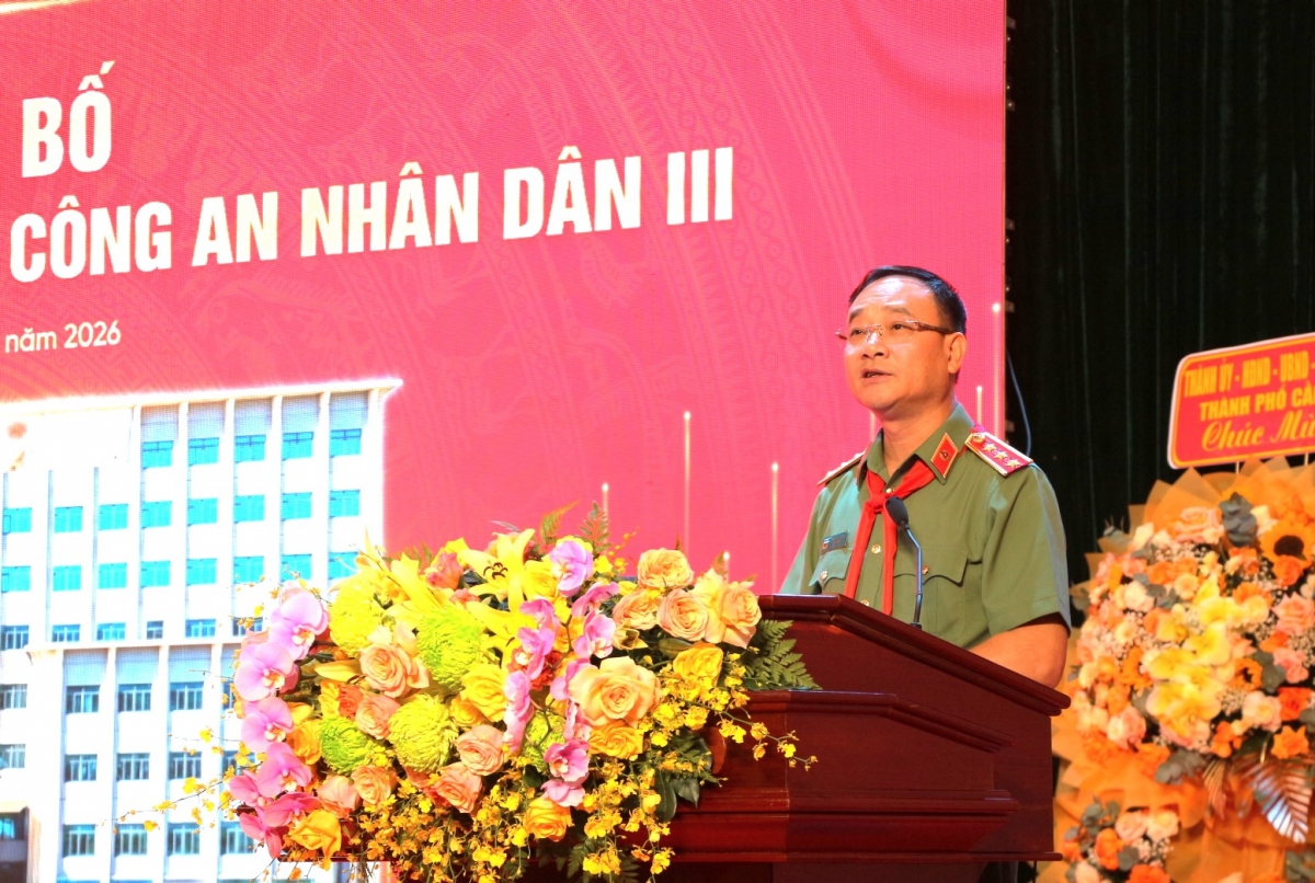 Thứ trưởng Phạm Thế Tùng phát biểu tại buổi lễ. Ảnh: Thạch Hồng/VOV ĐBSCL