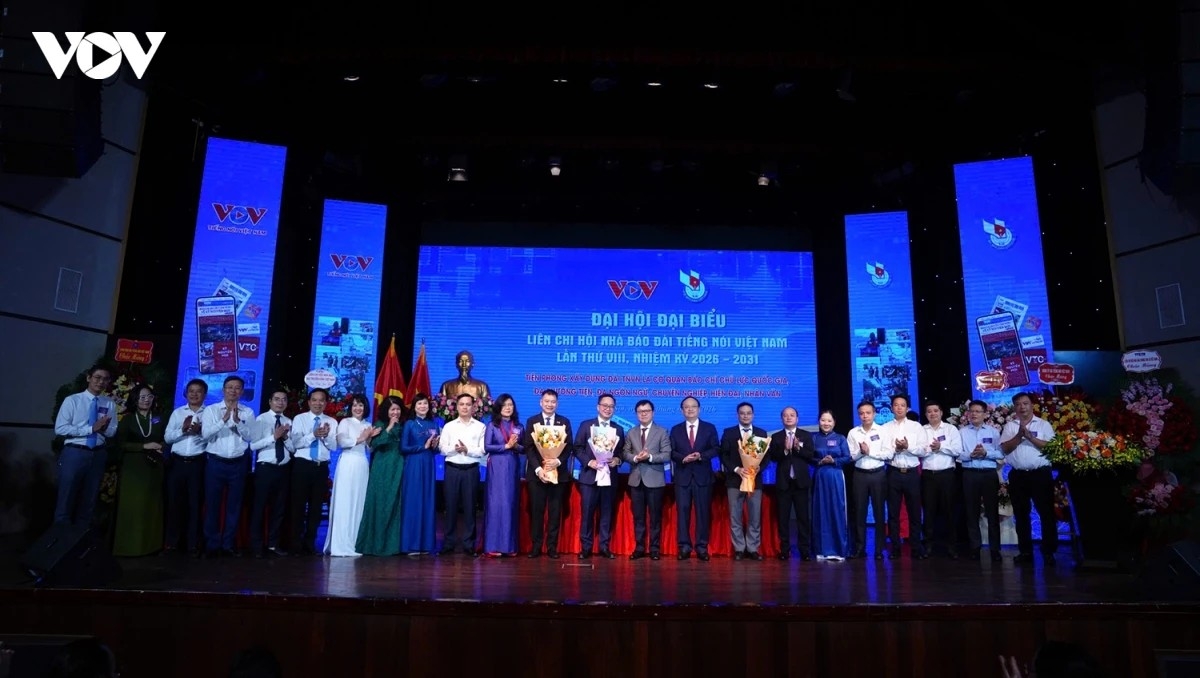 Ban Chấp hành Liên Chi hội Nhà báo VOV nhiệm kỳ 2026-2031 ra mắt