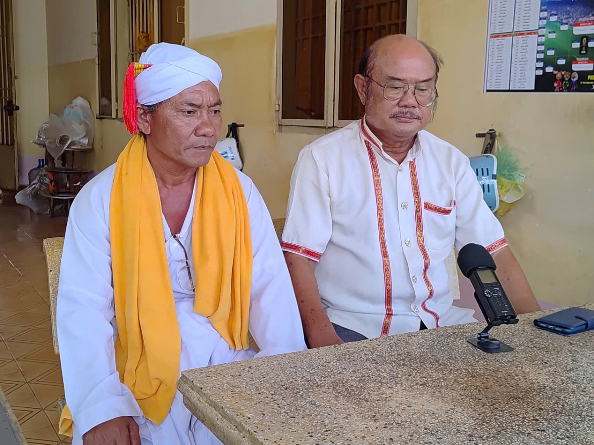 -Pô mbruă êdah kdlưn Lâm Tấn Bình (nah hnuă) leh anăn Dương Quốc Khánh, Pô khua Kadhar.