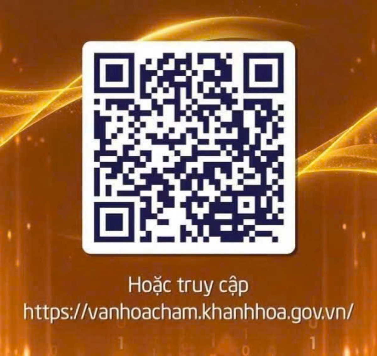 Cập nhật dữ liệu di sản Chăm thông qua mã QR