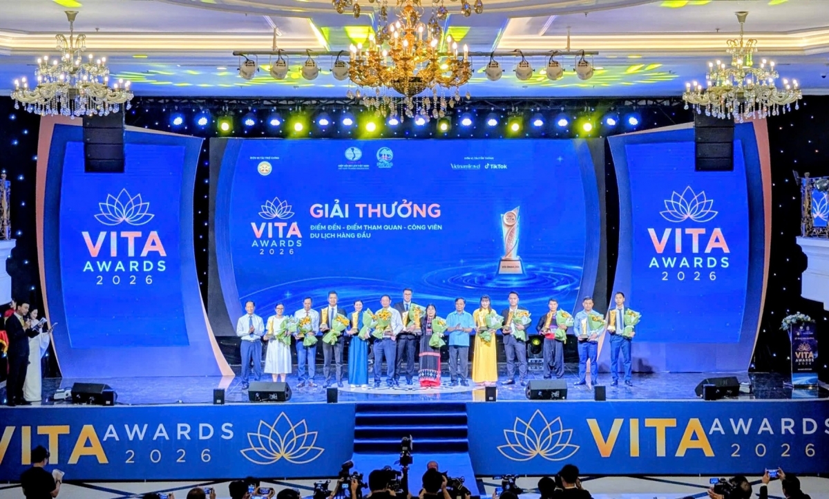 Bản du lịch cộng đồng Lao Chải 1, xã Khun Há, tỉnh Lai Châu vinh dự được nhận Giải thưởng VITA AWARDS 2026. Ảnh: Khắc Kiên/VOV Tây Bắc