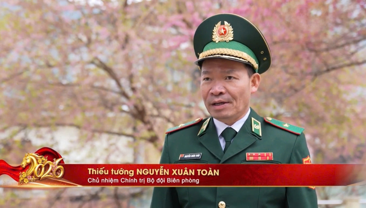Thiếu tướng Nguyễn Xuân Toàn- Chủ nhiệm Chính trị BĐBP (Ảnh: Báo Biên phòng)