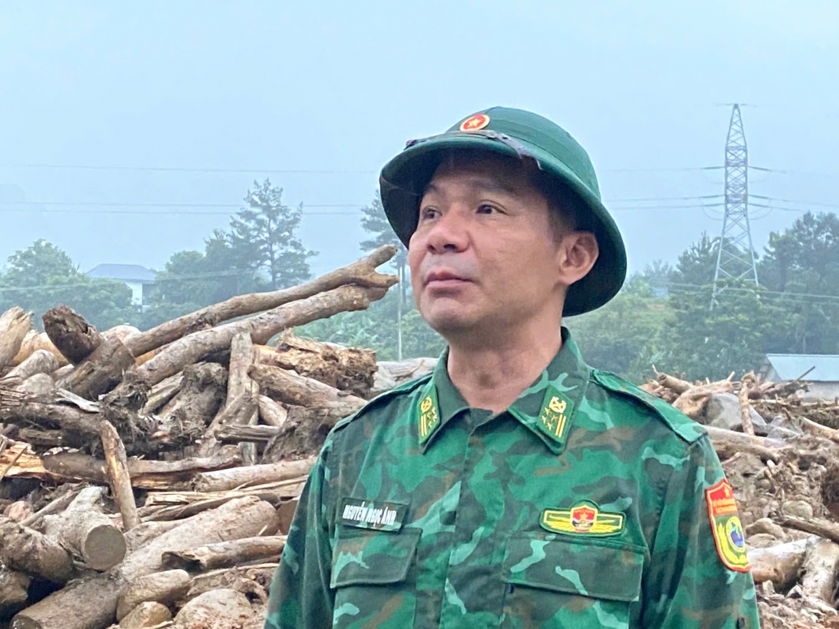 Đại tá Nguyễn Ngọc Ánh, Phó Chỉ huy trưởng, Tham mưu trưởng Ban Chỉ huy BĐBP tỉnh Lai Châu - Ảnh: Đức Duẩn.