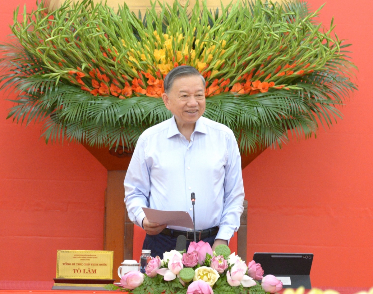 Pôa Tô Lâm, Kăn xiâm pơkuâ hnê ngăn Đảng, Kăn xiâm hnê ngăn tơnêi têa  pơkuâ rôh Hôp
