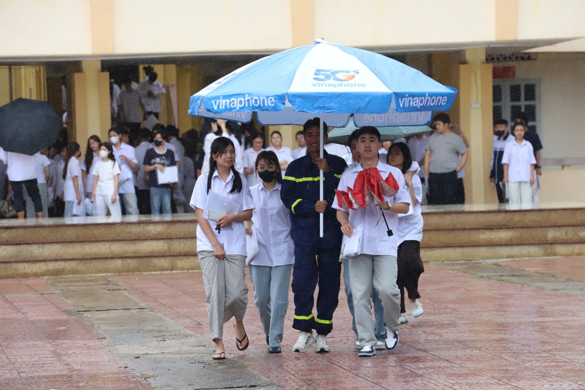 Qua rà soát, không có dấu hiệu bất thường trong Kỳ thi tại Sơn La - Ảnh: Thu Thùy.