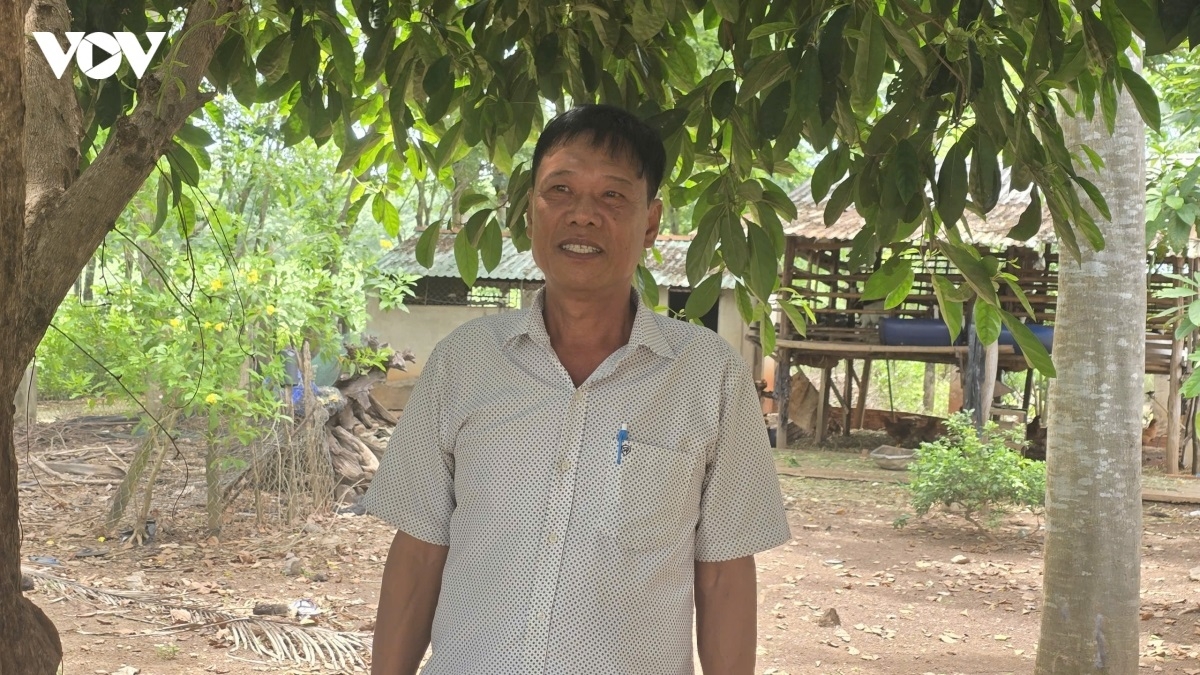 Ong Nguyễn Thành Cừ ở thôn Đoàn Kết, xã Thiện Hưng