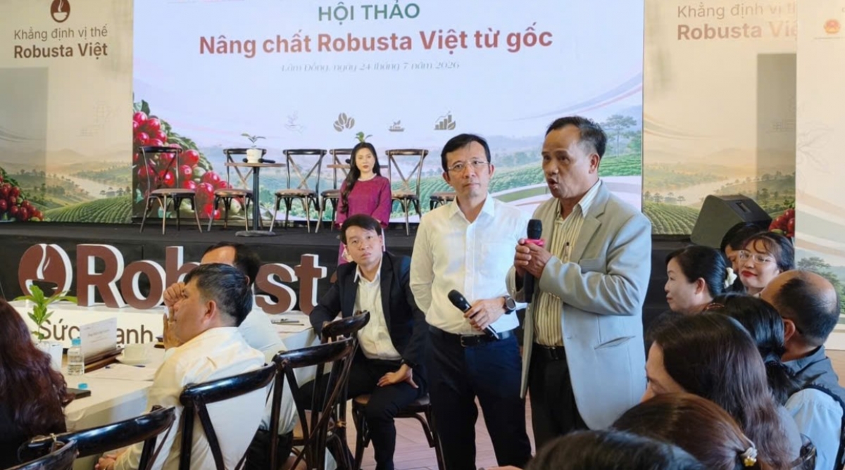 Pơrjum cribơyai “Tơnguh uă bơta niam kơphê Robusta Việt Nam bơh chờm tơn”