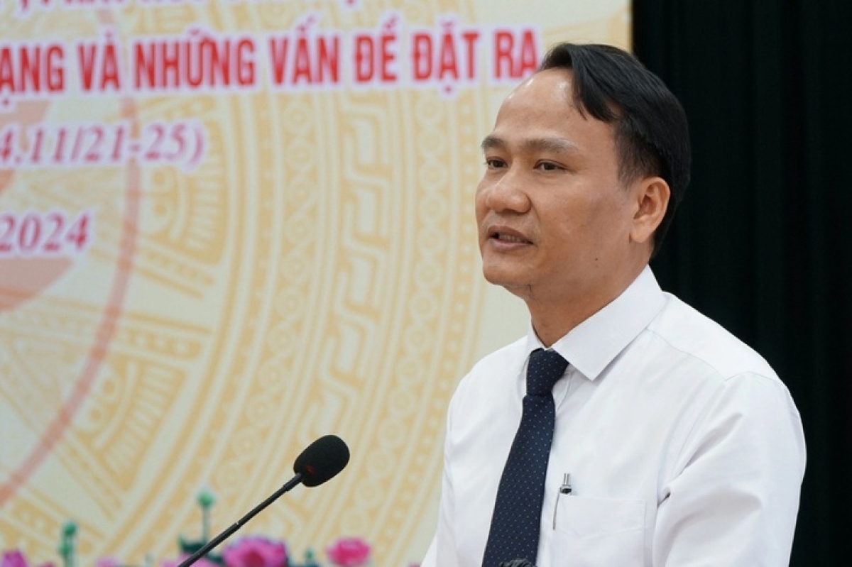 Ông Nguyễn Đình Vĩnh, Phó bí thư Thành ủy Đà Nẵng, giữ chức Chủ tịch Ủy ban MTTQ Việt Nam TP Đà Nẵng - Ảnh: TRƯỜNG TRUNG