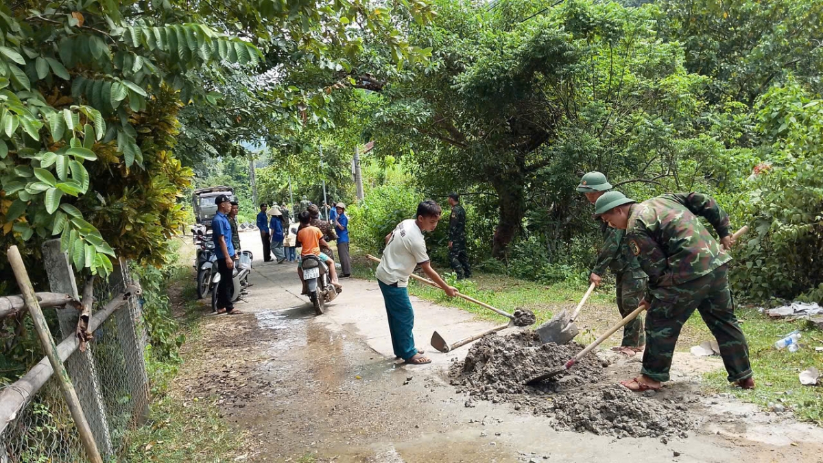 Nhiều hoạt động của tuổi trẻ trên trong Chiến dịch tình nguyện hè 
 
