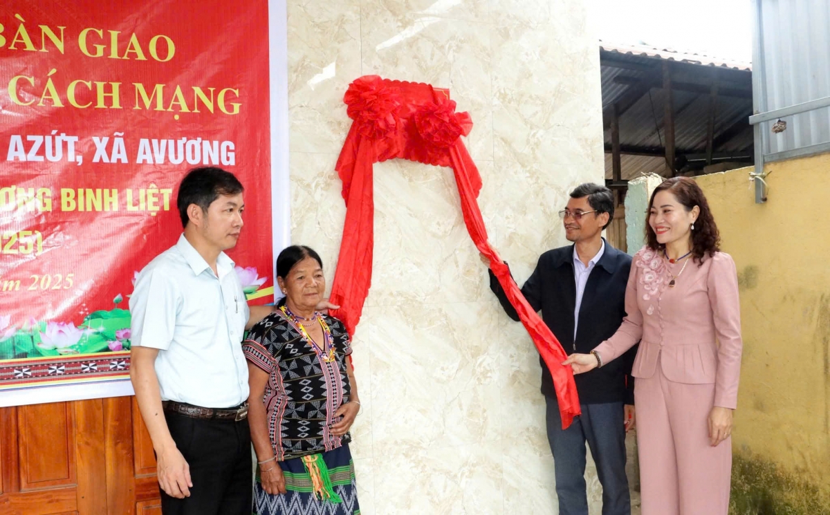 Xã Avương chú trọng công tác đền ơn đắp nghĩa các gia đình chính sách, người có công
 