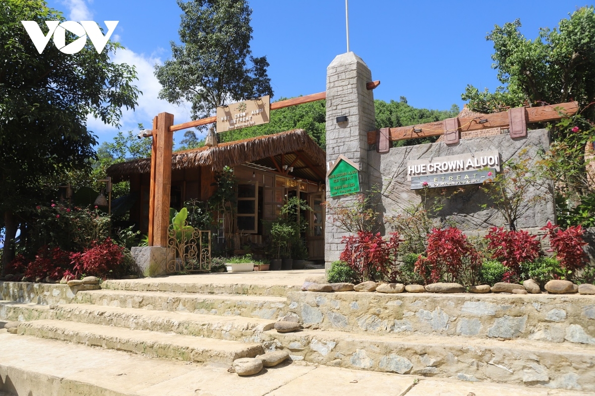 Homestay tại làng du lịch thác A Nôr