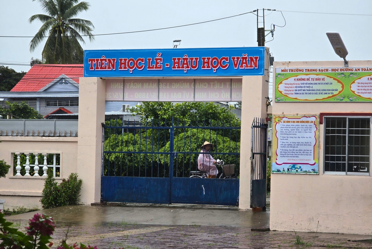 Xã Trần Văn Thời giảm đến hơn 50% điểm trường