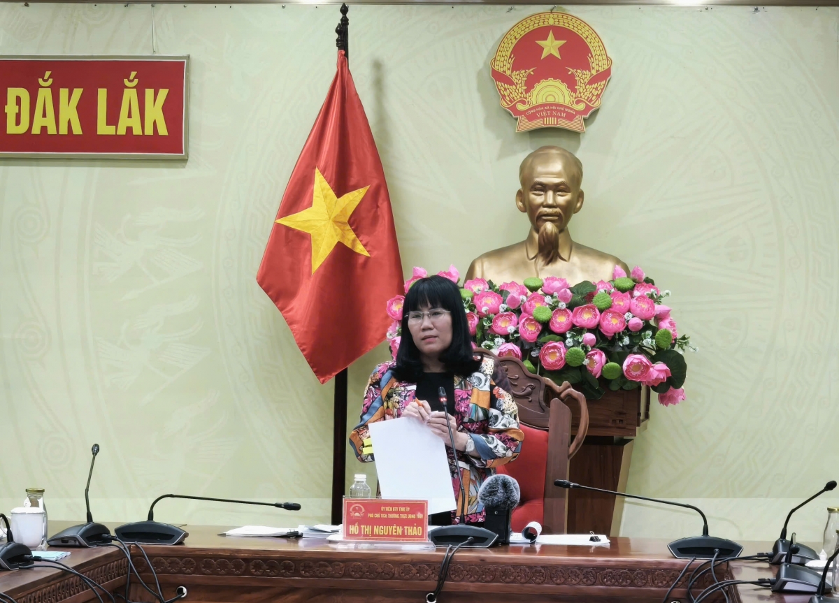 Mò Hồ Thị Nguyên Thảo, Phó Chủ tịch Anih duh broă Làng bol càr Dăk Lăk sồr lơh tàm dơ̆ pơrjum