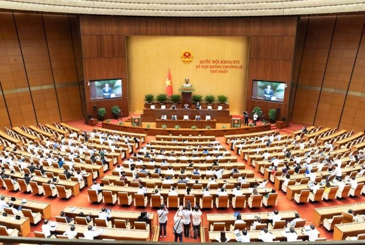 Jơ bơ̆ jang lơ̆m Hop akŏm Quốc hội