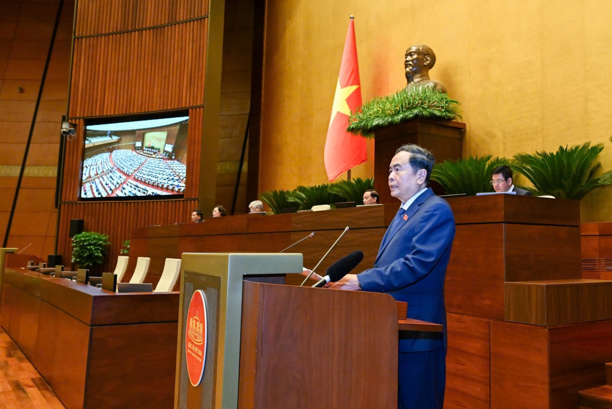 Ồng Trần Thanh Mẫn, Chủ tịch Quốc hội sơnđờm mut pơrjum ờ ờs mờng dơ̆ 1 bơh Quốc hội khŏa 16 dê