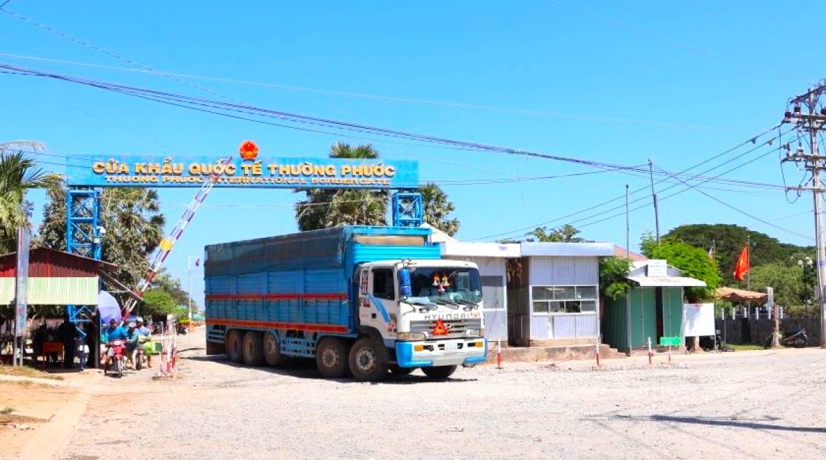 Cửa khẩu quốc tế Thường Phước, tỉnh Đồng Tháp
