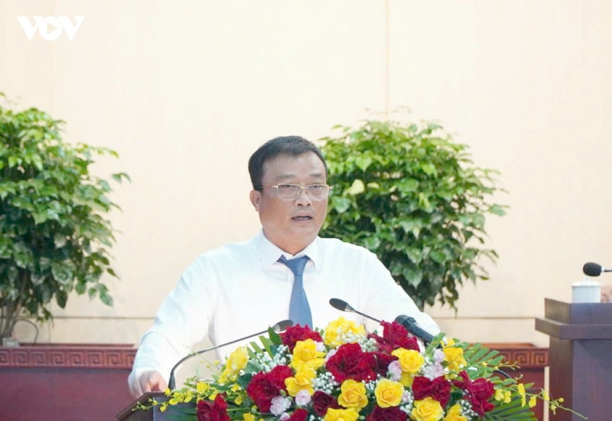 Ông Phạm Nam Sơn, Giám đốc Sở Nông nghiệp và Môi trường TP Đà Nẵng trả lời chất vấn của Đại biểu HĐND thành phố