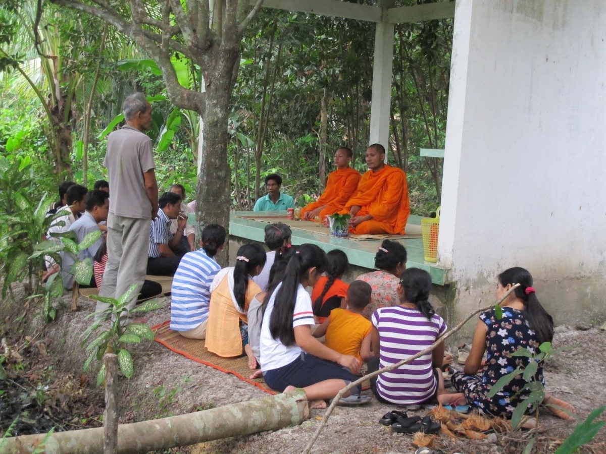 Đời sống tôn giáo tinh thần đồng bào Khmer Trà Côn luôn được duy trì và phát triển