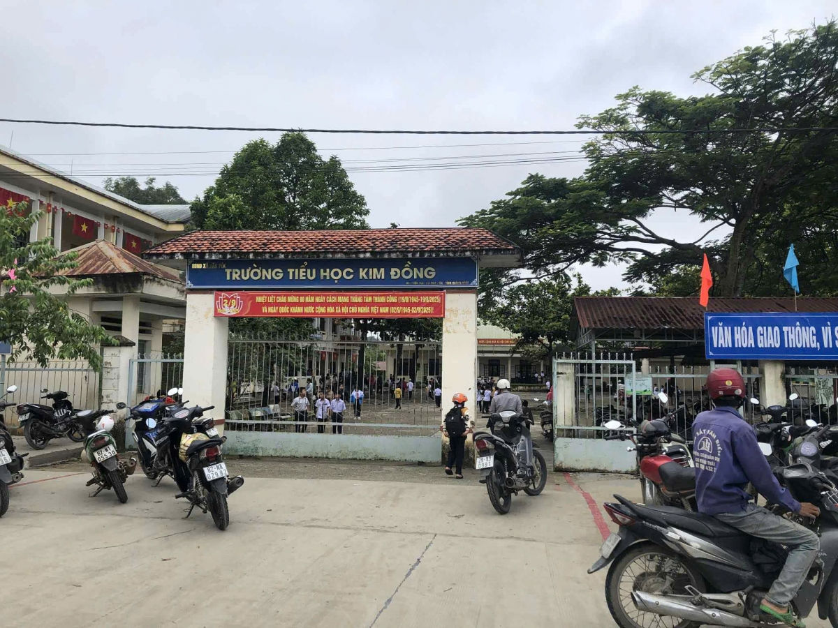 Trường Tiểu học Kim Đồng, xã Đăk Pék, tỉnh Quảng Ngãi.
