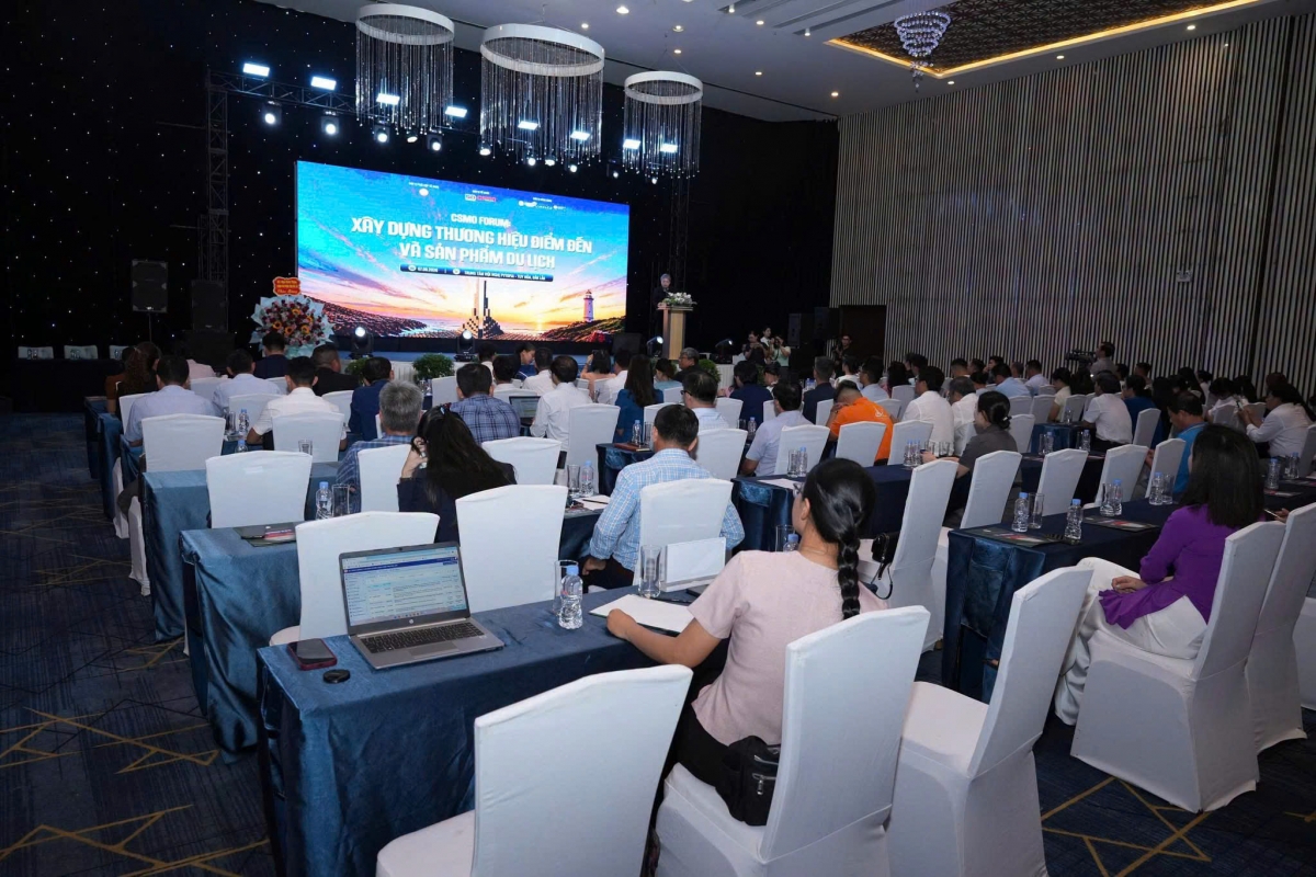 Toàn cảnh Hội thảo xây dựng thương hiệu điểm đến và sản phẩm du lịch Đắk Lắk (Ảnh: Lê Biết)
