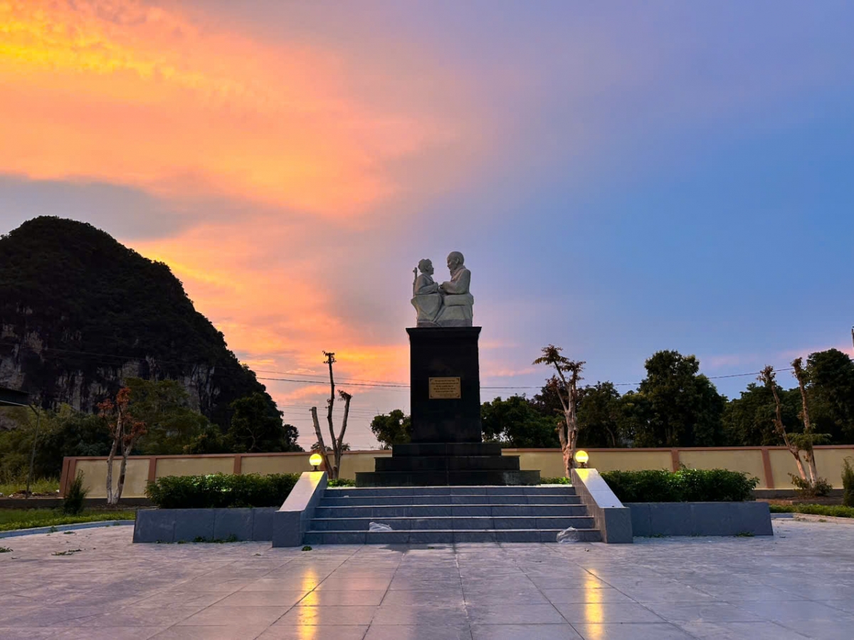 Công trình được hoàn thành đúng vào dịp Quốc khánh 2/9 (Ảnh: Tiểu đoàn huấn luyện cơ động)